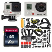 GoPro HERO3+ Black Edition Action Sport 4K Camera Camcorder With 35-In-1 Action Camera Accessory Kit