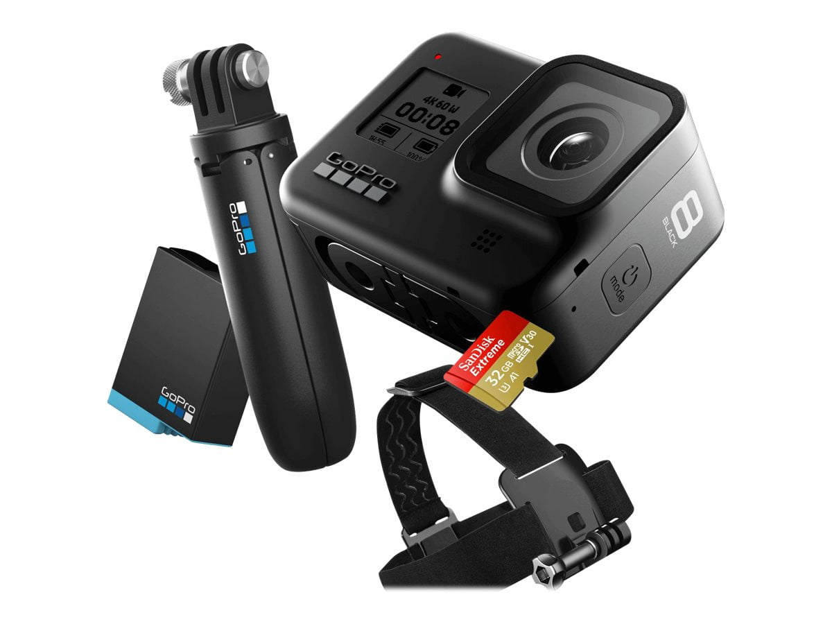 GoPro HERO8 Black - Special Bundle - action camera - 4K / 60 fps