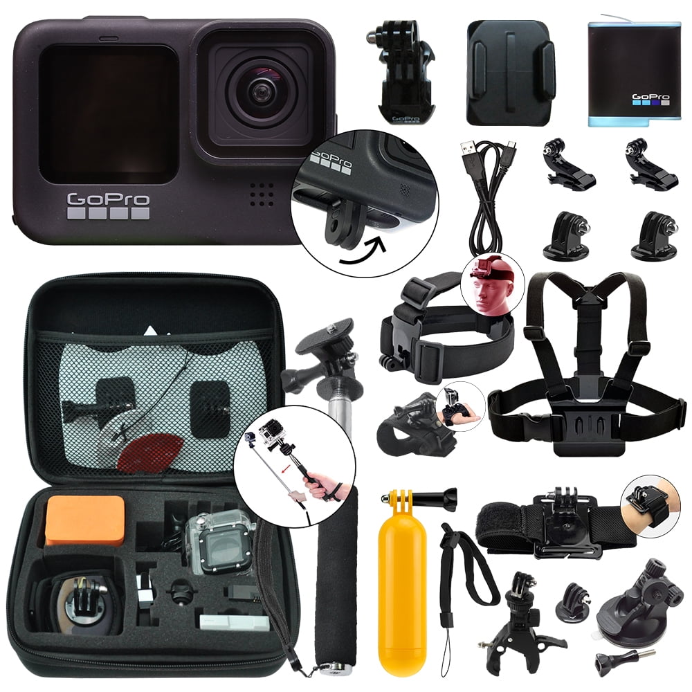 GoPro HERO9 Black 20 MP Waterproof 5K Hero 9 Camera Camcorder + 