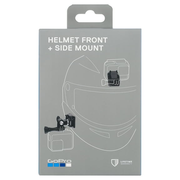 GoPro Helmet Front and Side Mount - Versatile Camera Accessory for Action Sports, Includes 1