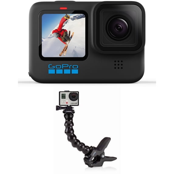 GoPro Hero 10 + GP Jaws Flex Clamp