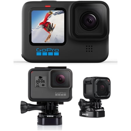 GoPro Hero 10 + GP Tripod Mounts