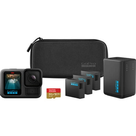 GoPro - HERO13 Black Extended Power Bundle - Black