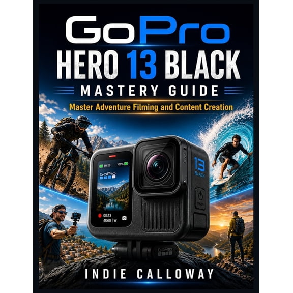 GoPro Hero 13 Black Mastery Guide: Master Adventure Filming and Content Creation, (Paperback)