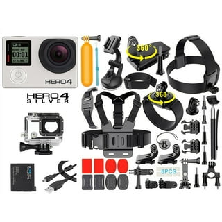 GoPro - gopro hero4 付属品あり GoPro HERO4 他付属品あり gopro hero 4 silver Kit With New