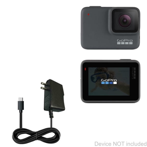 GoPro Hero 7 Silver Charger, BoxWave [Wall Charger Direct] Wall Plug Charger for GoPro Hero 7 Silver