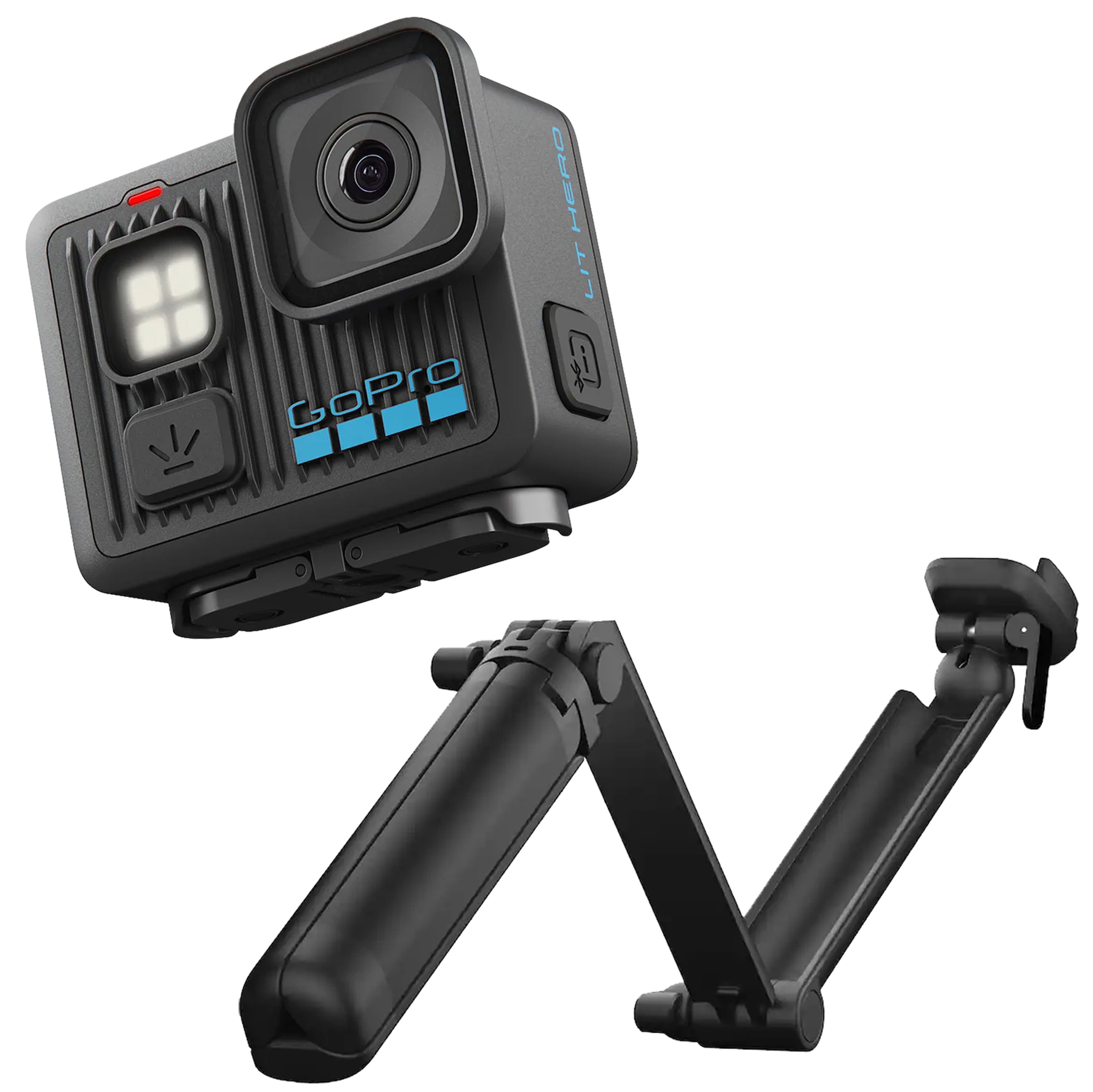 GoPro LIT Hero Bundle - with GoPro 3 Way Grip Arm Tripod - Lightweight ...
