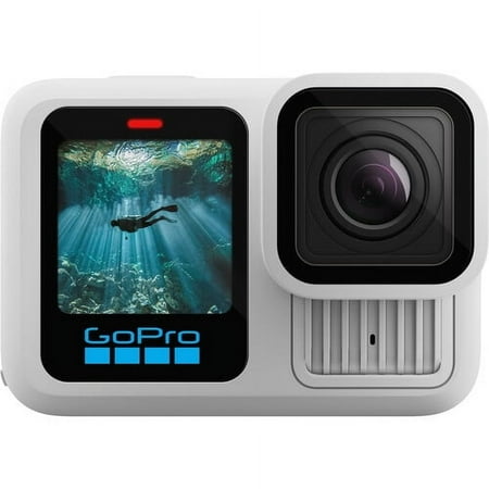 GoPro - HERO13 Black Action Camera - Limited Edition - Polar White