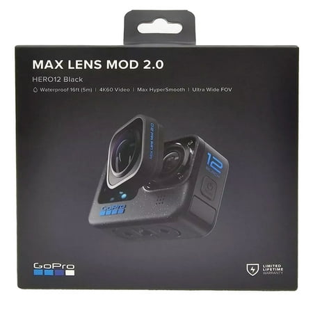 GoPro - Max Lens Mod 2.0 for HERO12 - Black