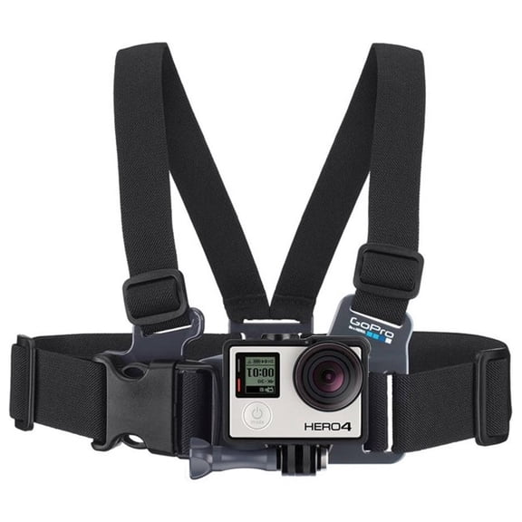 GoPro Original ACHMJ-301 3-8 Year Olds Kid's Junior Chesty Adjustable Chest Mount Harness with Vertical Quick Release Buckle and Thumb Screw for GoPro Hero 1 2 3 3+ 4
