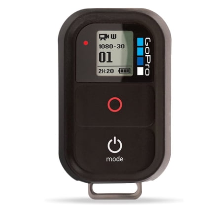 Restored GoPro Smart Remote Waterproof Wireless Wi-Fi Control Remote for Hero 5 4 / 3+ / 3 / 2+ +Cable (Refurbished)