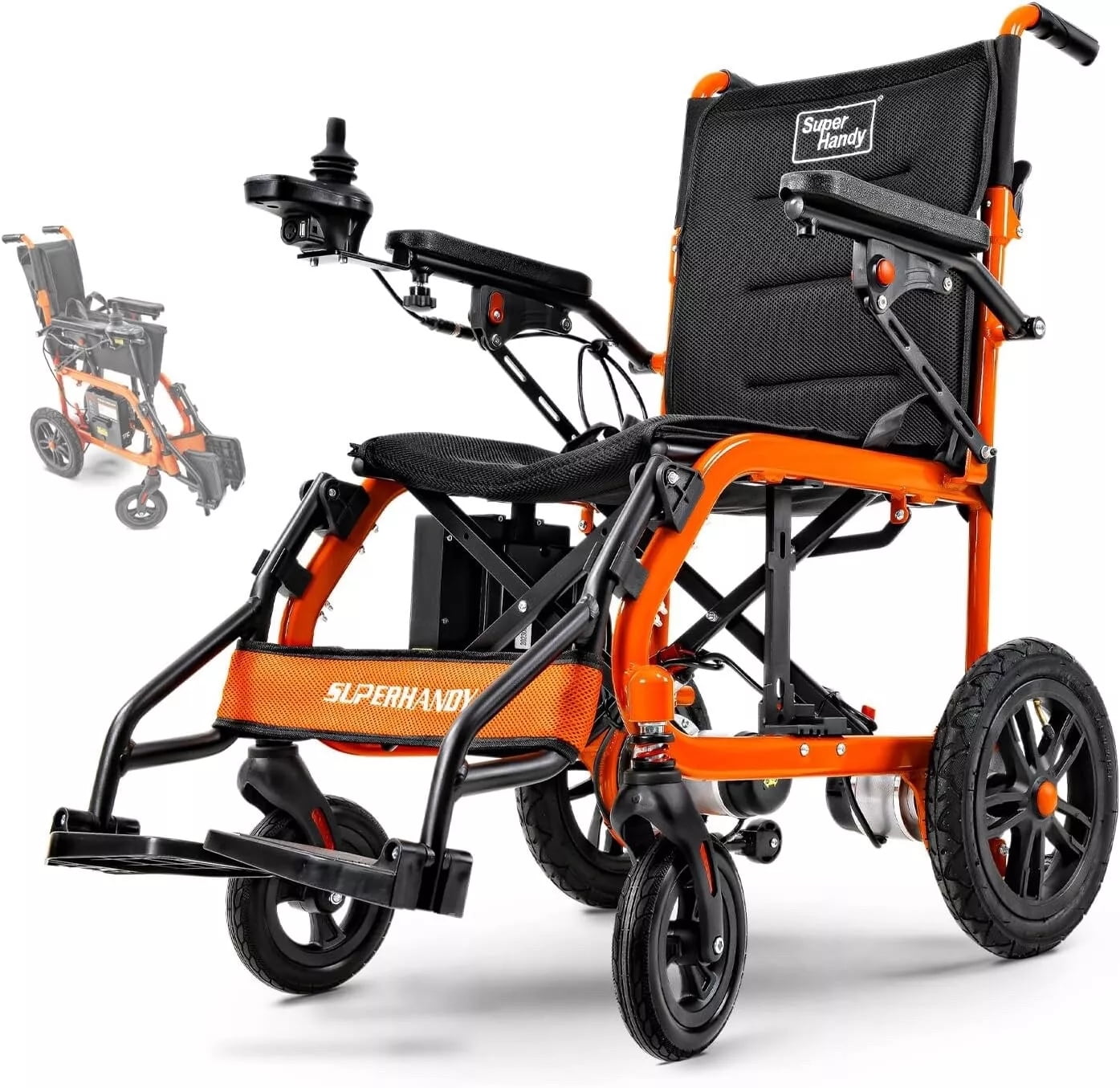 Go Ride Electric GoRide Electric Wheelchair - 24V 6Ah Battery, 220Lbs Max Weight ...