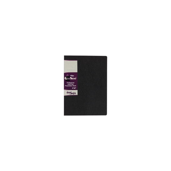GoSee Professional Archival Presentation Book 4x6" 24 Pages