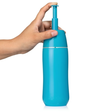GoSpa Advanced Travel Bidet (400ml), Blue w/ Retractable Nozzle and Drawstring Carrying Bag