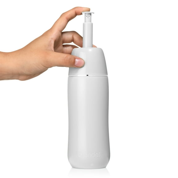 GoSpa Advanced Travel Bidet (400ml), Gray w/ Retractable Nozzle and Drawstring Carrying Bag