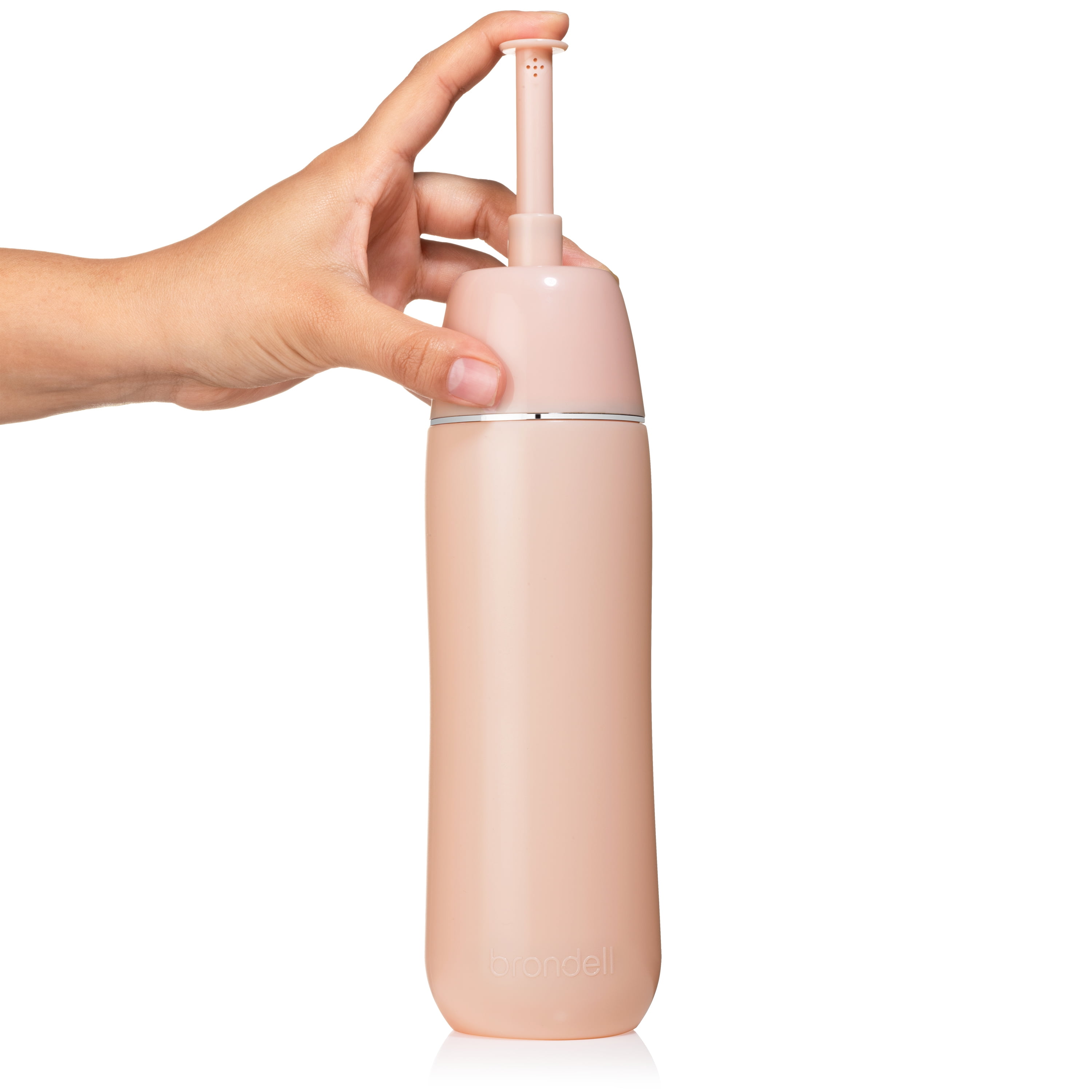 GoSpa Advanced + Travel Bidet (500ml), Pink w/ Retractable Nozzle and Drawstring Carrying Bag