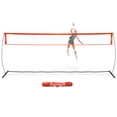 thumbnail image 1 of GoSports 20 ft Freestanding Volleyball Training Net for Indoor our Outdoor Use - Instant Setup and Height Adjustable, 1 of 7