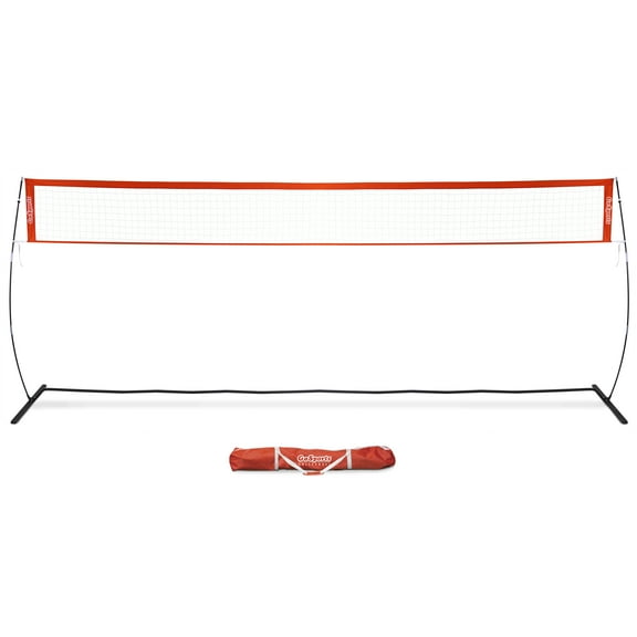 GoSports 20 ft Freestanding Volleyball Training Net for Indoor our Outdoor Use - Instant Setup and Height Adjustable