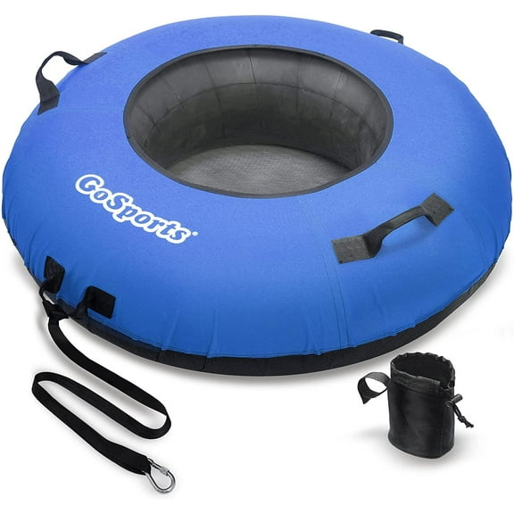 GoSports Summer Heavy Duty River Tube with Premium Canvas Cover -44 inch Round Commercial Grade