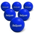 GoSports 6 Inch Soft Skin Foam Playground Dodgeballs 6 Pack Set for