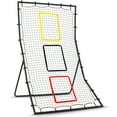 thumbnail image 1 of GoSports 6 x 4 ft Baseball & Softball Pitching and Fielding Rebounder - Pitch Back Net with 3 Target Zones, 1 of 7