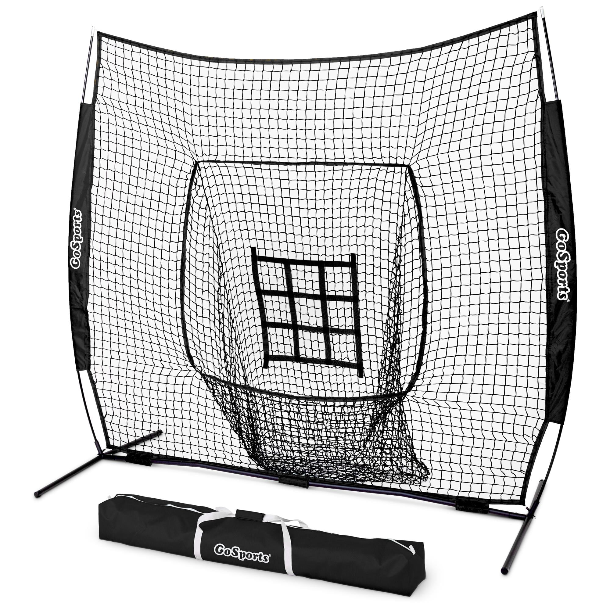GoSports 7 ft x 7 ft Baseball & Softball Practice Hitting & Pitching