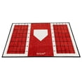 thumbnail image 1 of GoSports Baseball and Softball Hitting Mat with Batting Stance Alignment Guide - 6 x 4 ft, 1 of 7