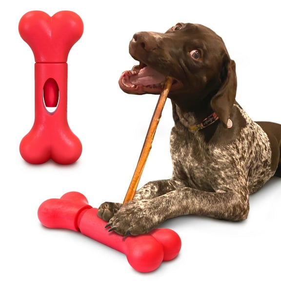 GoSports Chew Champ Bully Stick Holder for Dogs - Securely Holds Bully Sticks to Help Prevent Choking - 8 Inch