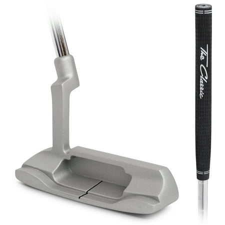 GoSports Classic Golf Putter - Tour Blade Design with Premium Grip and Milled Face - Right Handed 35"