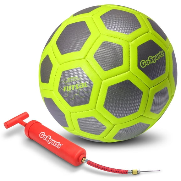 GoSports ELITE Futsal Ball - Size 4 Single Indoor or Outdoor FUTSAL Games or Practice