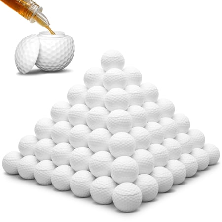 GoSports Mulligan Shots 144 pack of Golf Ball Shot Glasses with Lids - Funny Golf Gifts for Men