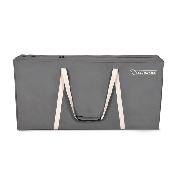 GoSports PRO Grade Canvas Cornhole Case | 4' x 2' Regulation Size | Gray Color