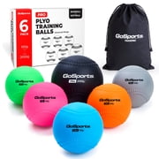 GoSports PRO Plyometric Training Balls, 6 Pack - Advanced Range 3.5oz-70oz