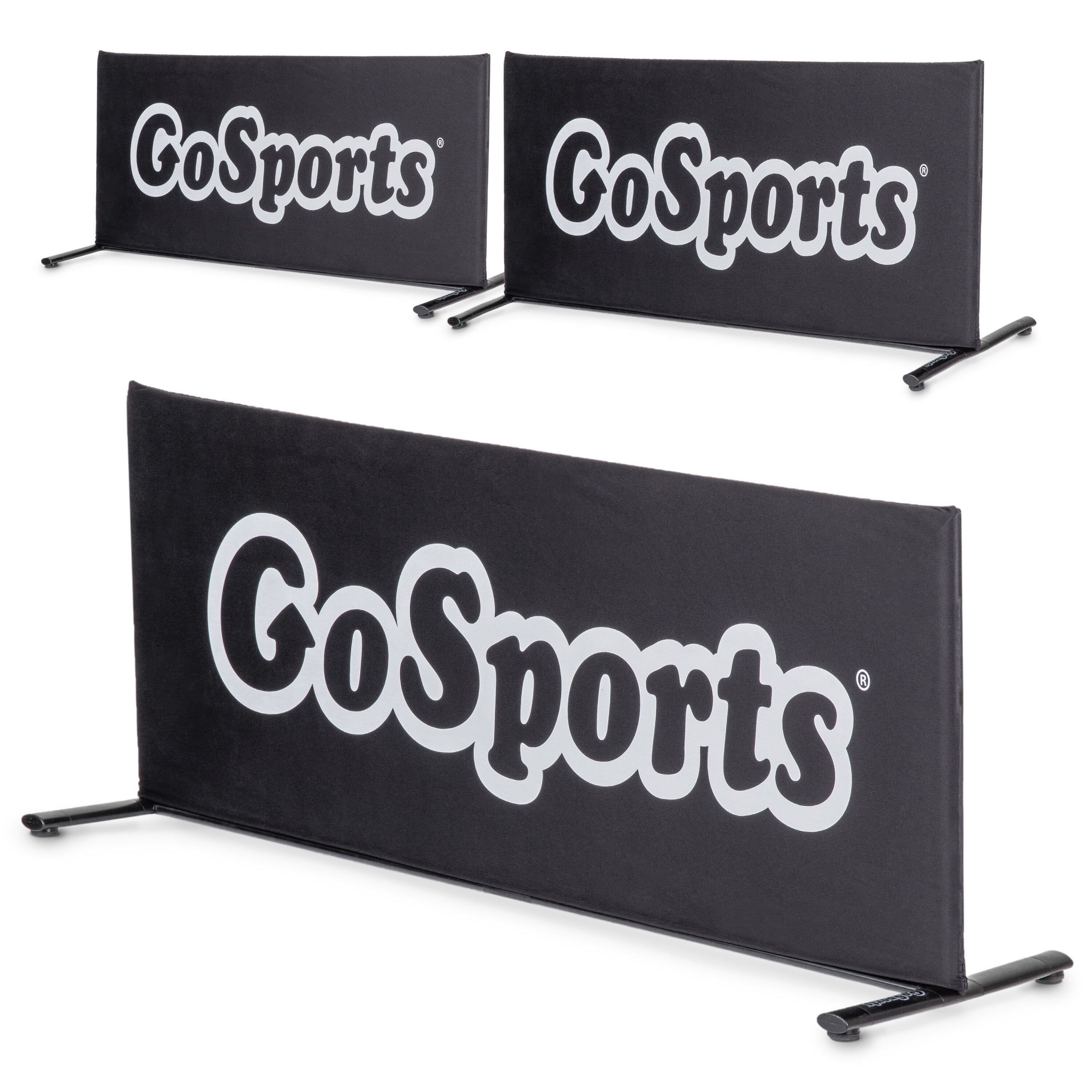 GoSports Pickleball Ball Barrier 3 Pack - Pre-Branded Court