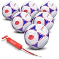 thumbnail image 1 of GoSports Premier Soccer Ball - Synthetic Leather for Training Scrimmage Games - 6 Pack, Size 5, 1 of 7