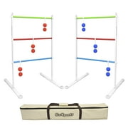 GoSports Premium Metal Ladder Toss Game Set