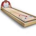 GoSports Shuffleboard and Curling 2 in 1 Board Game