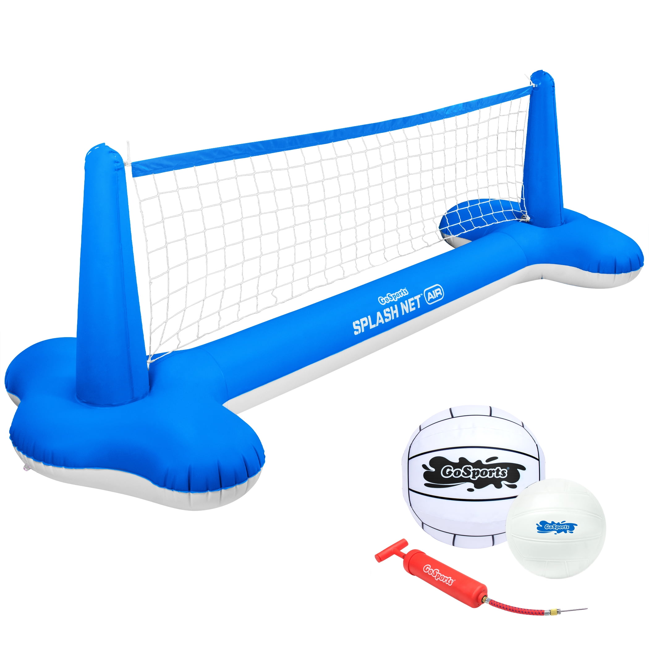 GoSports Splash Net Air, Inflatable Pool Volleyball Game Includes