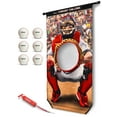 thumbnail image 1 of GoSports Strikeout Challenge Baseball Toss Doorway Game, Includes Universal Door Frame Tension Rod and Inflatable Baseballs with Ball Pump, 1 of 7