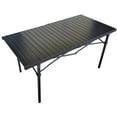 thumbnail image 1 of Vandue GoTEAM Portable Heavy Duty Aluminum Roll-Top Table, Camping/Tailgating/Beach Instant Table with Carry Bag X-Large, 1 of 7