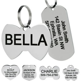 Walmart dog tag engraving hotsell