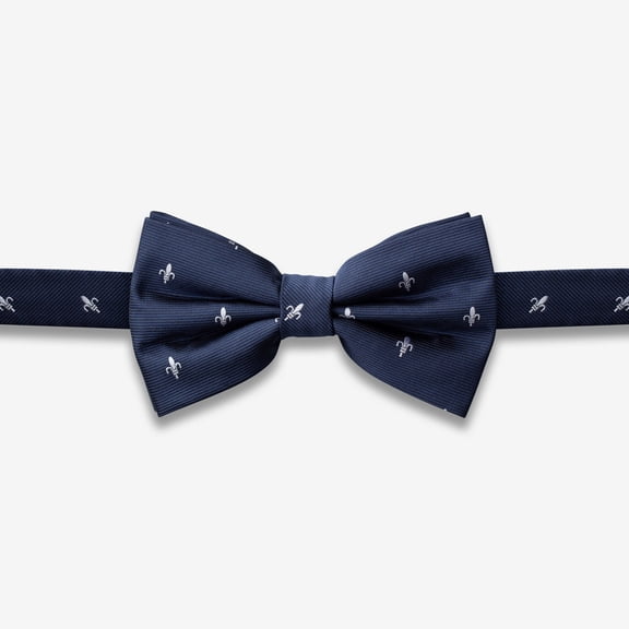 GoTie the Navy Fleur-De-Lis Botie Pretied Bow Tie for Men