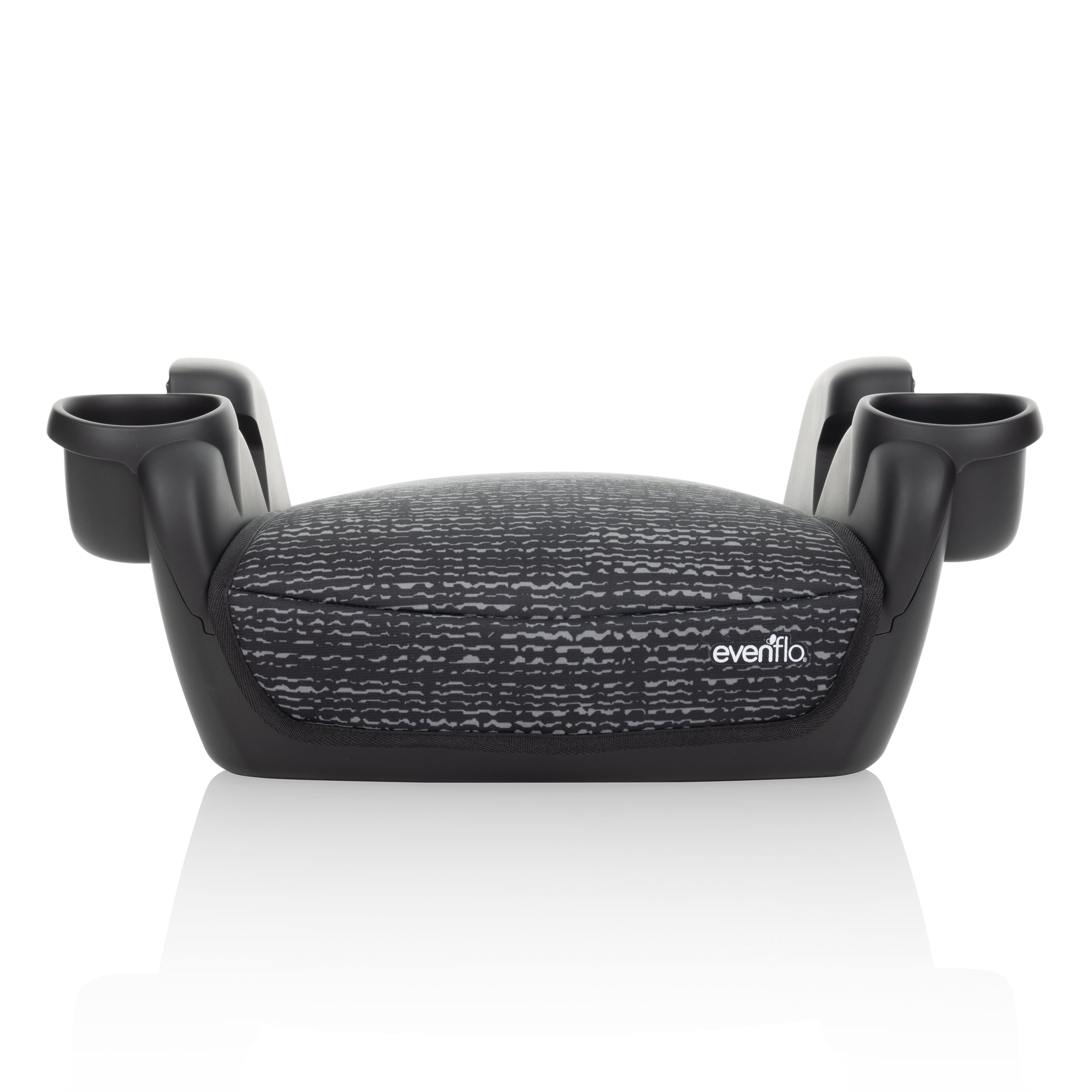 GoTime No Back Booster Car Seat (Static Black)