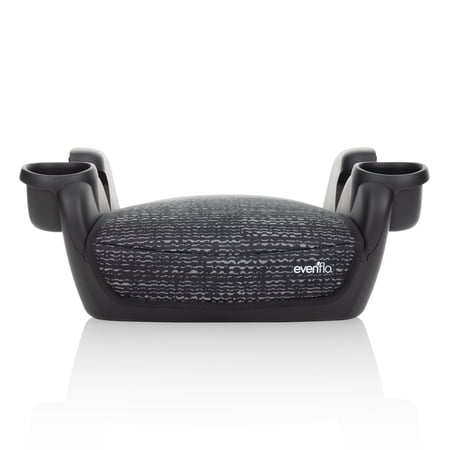 GoTime No Back Booster Car Seat (Static Black)