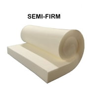 GoTo Foam 1" Height x 24" Width x 72" Length 36ILD (Semi-Firm) Upholstery Cushion Made in USA