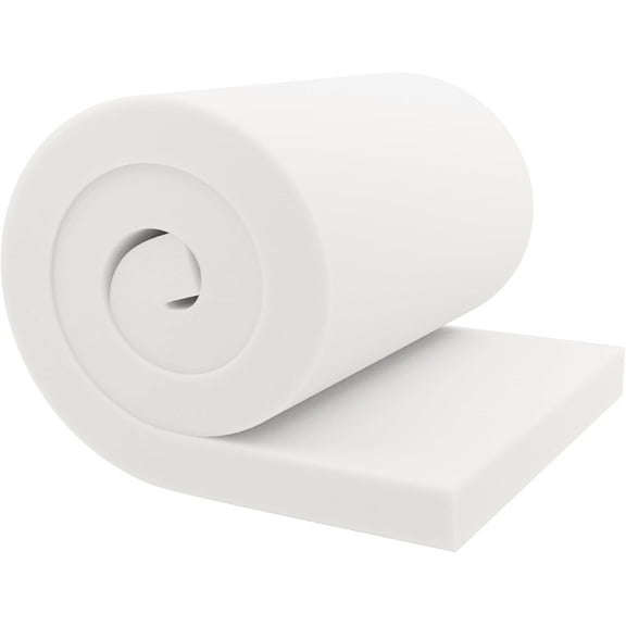 GoTo Foam 2" Height x 18" Width x 48" Length 44ILD (Firm) Upholstery Cushion Made in USA