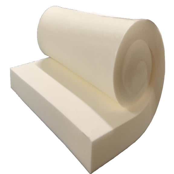 GoTo Foam 2" Height x 24" Width x 72" Length 36ILD (Semi-Firm) Upholstery Cushion Made in USA