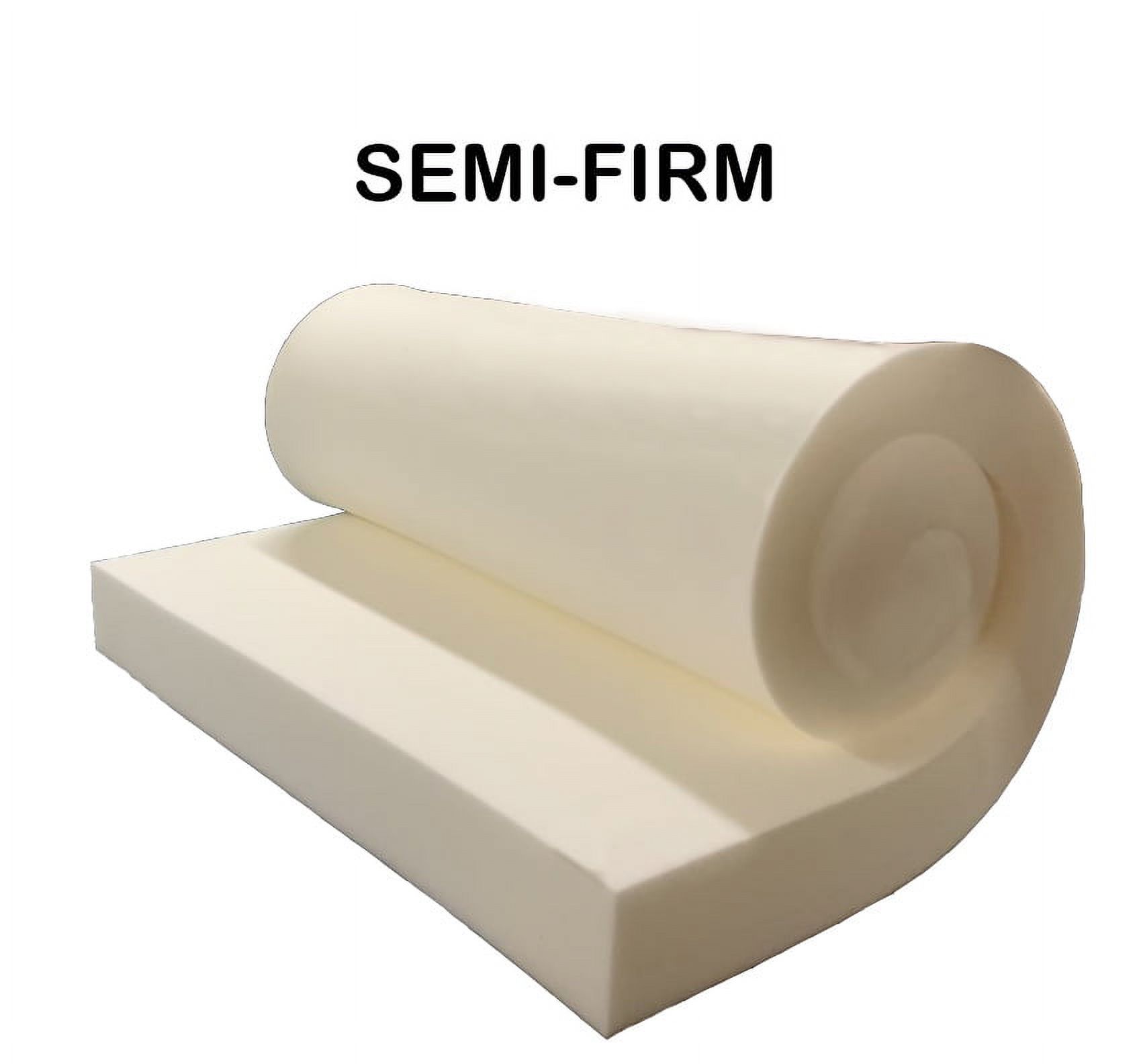 GoTo Foam 3 Height x 24 Width x 72 Length 36ILD (Semi-Firm) Upholstery  Cushion Made in USA