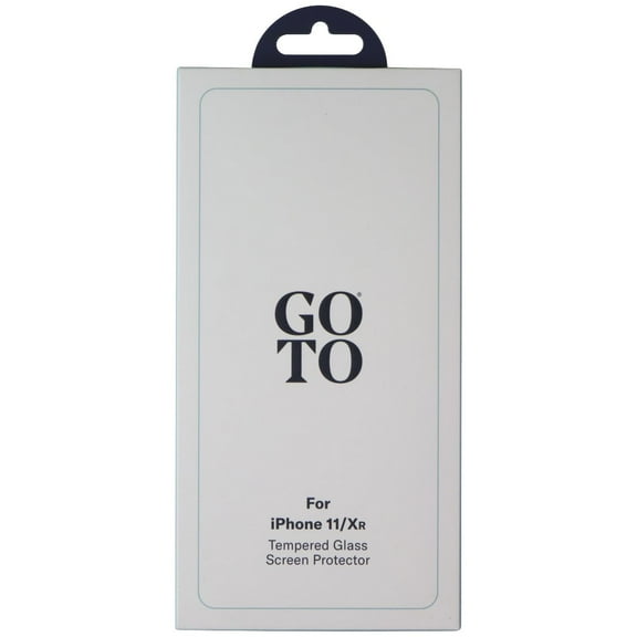GoTo Tempered Glass Screen Protector for Apple iPhone 11 / XR