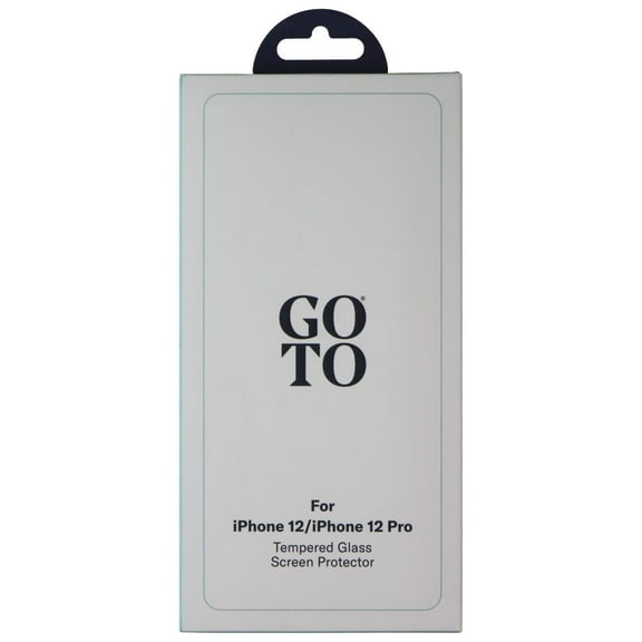 GoTo Tempered Glass Screen Protector for Apple iPhone 12 / 12 Pro